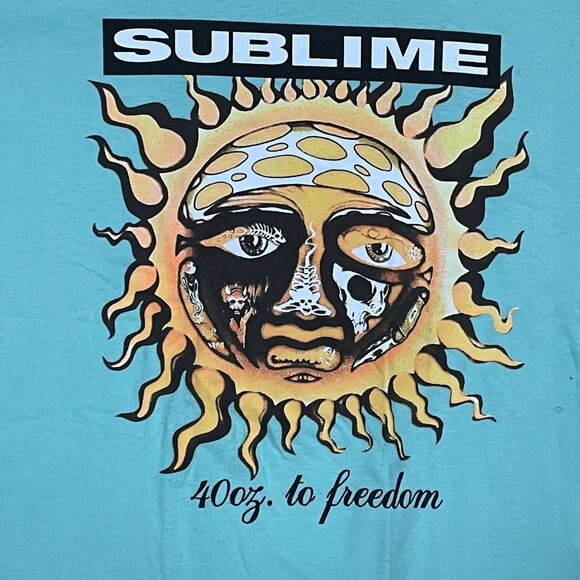 Sublime 40 Ounce to Freedom Rock T-shirt size Medium - Picture 2 of 5